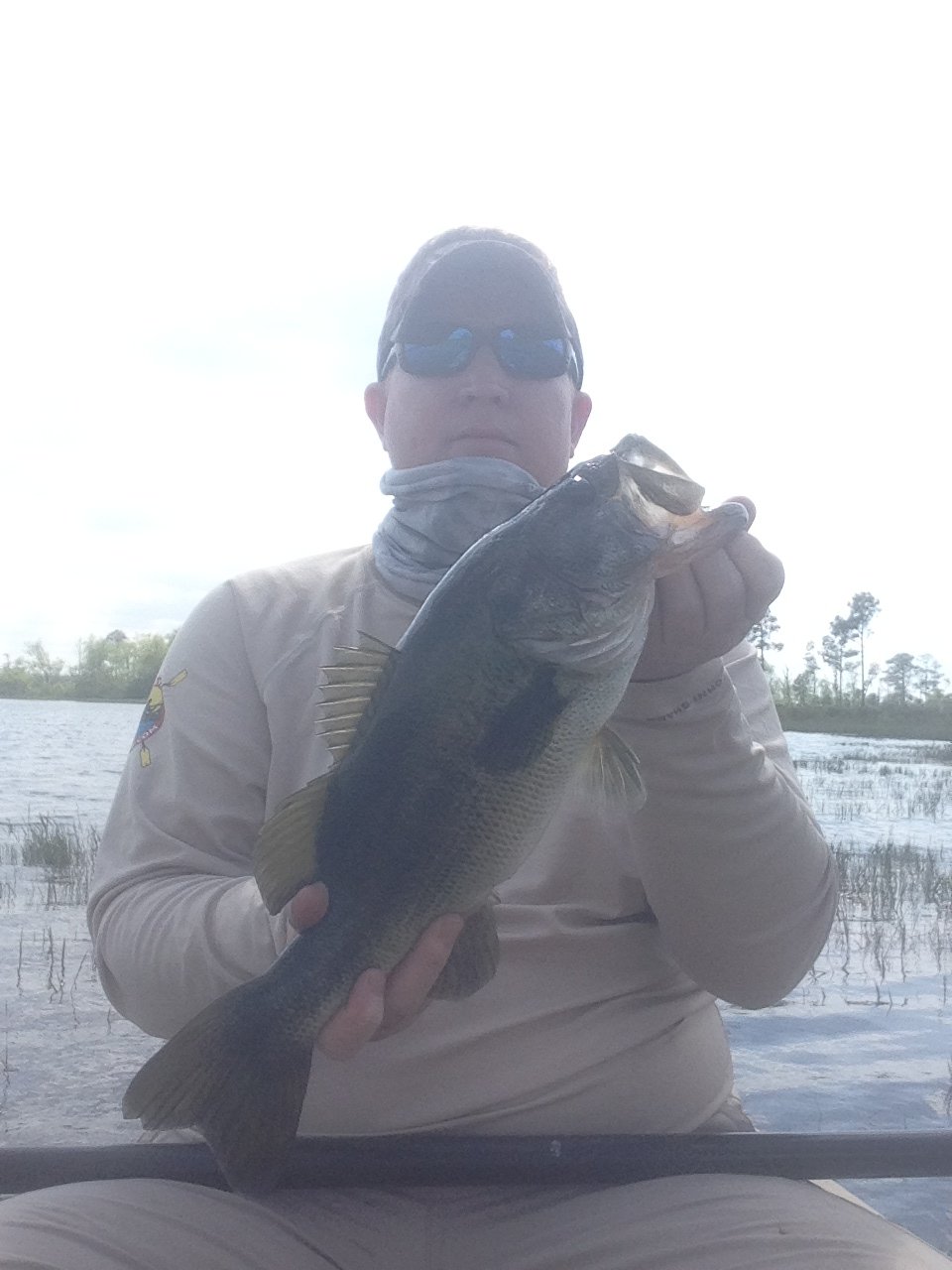 Tim Bedingfield's 4.7lb Bass on Perch Pond, Apr 20